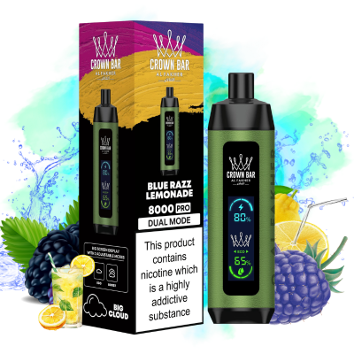 Al Fakher 8K Blue Razz Lemonade Vape - Al Fakher Nederland