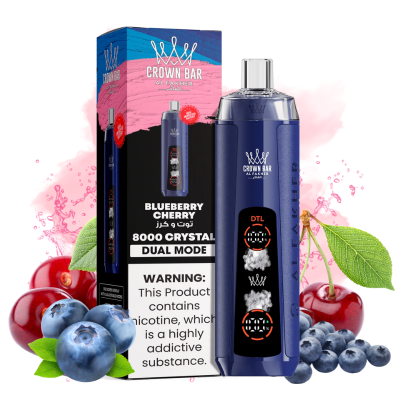 Al Fakher 8K Crystal Blueberry Cherry Smaak - Al Fakher Nederland
