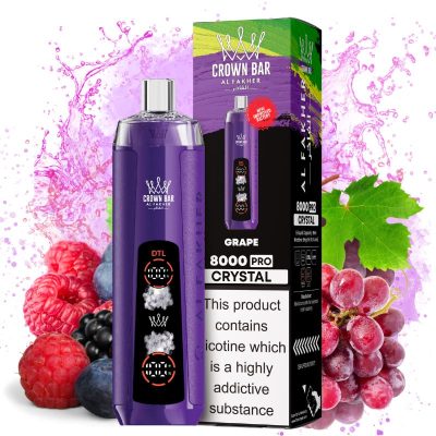 Al Fakher Crystal 8K Grape Berry Smaak - Al Fakher Nederland