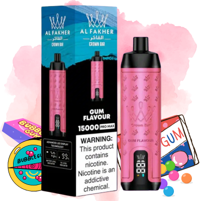 Al Fakher 15000 Pro Max Gum Flavour - Al Fakher Nederland
