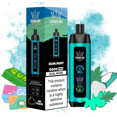 Al Fakher 8000 Pro Gum Mint Smaak - Al Fakher Nederland