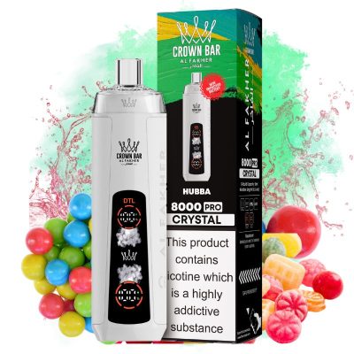 Al Fakher Crystal 8000 Hubba Vape - Al Fakher Nederland