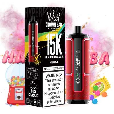 Al Fakher 15000 Hypermax Hubba Vape - Al Fakher Nederland