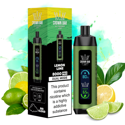 Al Fakher 8000 Pro Lemon Lime Vape - Al Fakher Nederland