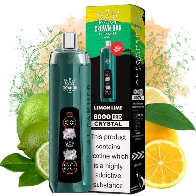 Al Fakher 8K Crystal Lemon Mint Smaak - Al Fakher Nederland
