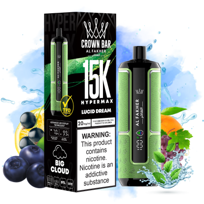 Al Fakher Hypermax 15000 Lucid Dream Smaak - Al Fakher Nederland