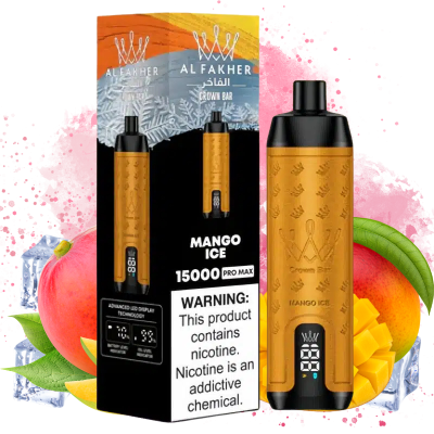 Al Fakher 15000 Pro Max Mango Ice Smaak - Al Fakher Nederland
