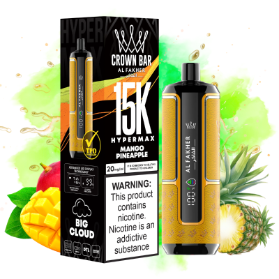 Al Fakher 15000 Hypermax Mango Pineapple Smaak - Al Fakher Nederland