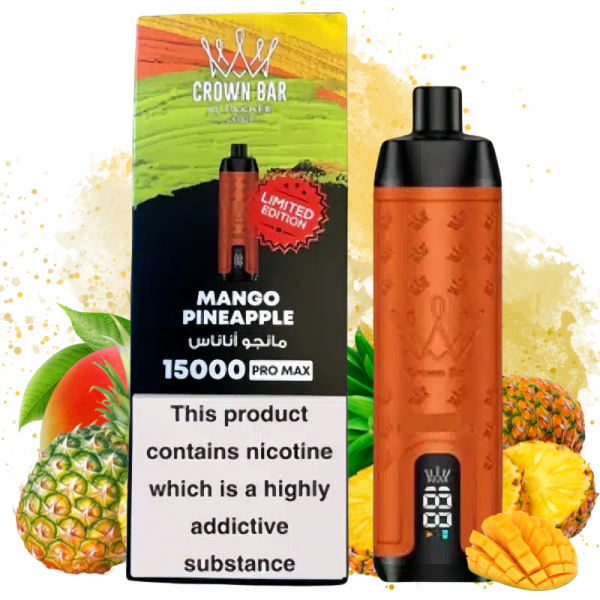 Al Fakher 15000 Pro Max Mango Pineapple Vape - Al Fakher Nederland