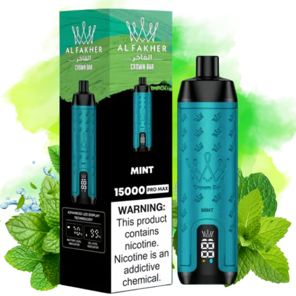Al Fakher 15K Pro Max Mint Smaak - Al Fakher Nederland