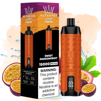 Al Fakher 15000 Pro Max Sweet Passionfruit Smaak - Al Fakher Nederland