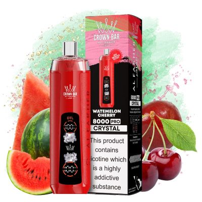 Al Fakher 8000 Crystal Strawberry Cherry Smaak - Al Fakher Nederland