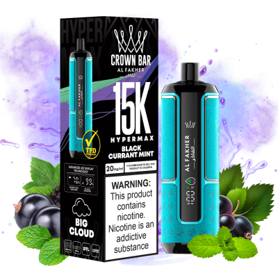 Crown Bar Black Currant Mint Smaak - Al Fakher Nederland