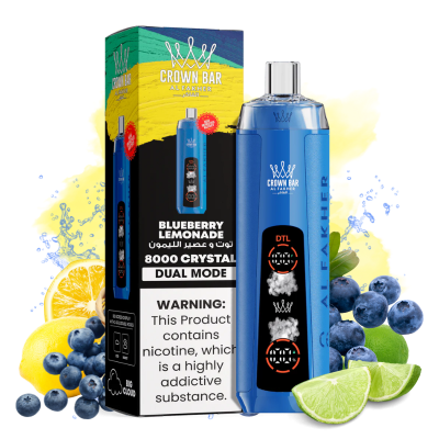 Al Fakher 8000 Crystal Blueberry Lemonade Smaak - Al Fakher Nederland
