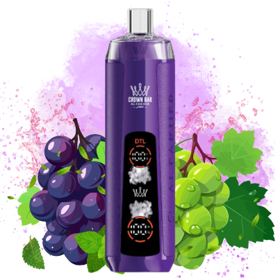 Al Fakher Crystal 8000 Grape Mint Smaak - Al Fakher Nederland