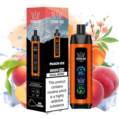 Al Fakher 8000 Pro Peach Ice Smaak - Al Fakher Nederland