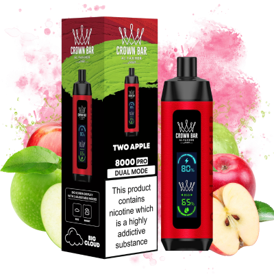 Al Fakher 8000 Pro Two Apple Smaak - Al Fakher Nederland
