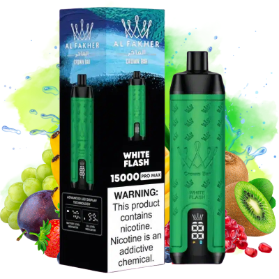 Al Fakher 15000 Pro Max White Flash Smaak - Al Fakher Nederland