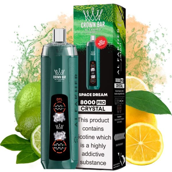 Al Fakher Crystal 8000 Space Dream Smaak - Al Fakher Nederland