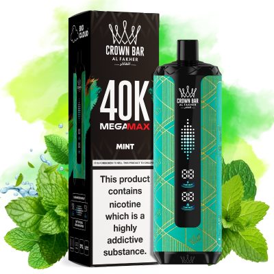 Al Fakher Mega Max 40k Mint - Al Fakher Nederland