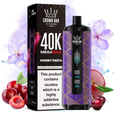 Al Fakher Mega Max 40000 Cherry Fiesta - Al Fakher Nederland