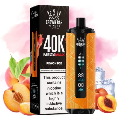 Al Fakher Mega Max 40000 Peach Ice smaak - Al Fakher Nederland