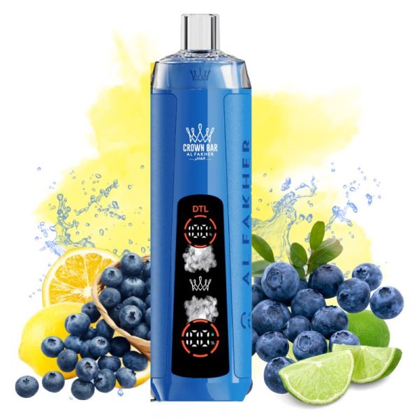 Al Fakher 8000 Crystal Blackcurrant Ice Smaak - Al Fakher Nederland