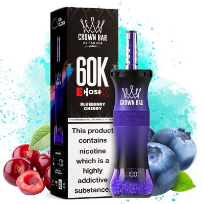 Al Fakher E-hose X 60000 Blueberry Cherry - Al Fakher Nederland