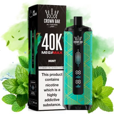 Al Fakher Mega Max 40k Spearmint - Al Fakher Nederland