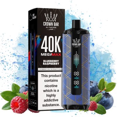 Al Fakher Mega Max 40000 Blueberry Raspberry - Al Fakher Nederland