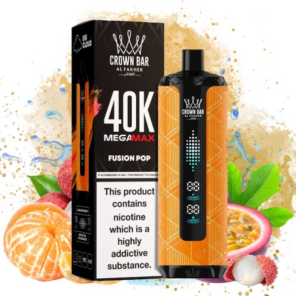 Al Fakher Mega Max 40000 Fusion Pop - Al Fakher Nederland