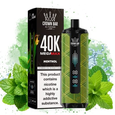 Al Fakher Mega Max 40000 MENTHOL - Al Fakher Nederland